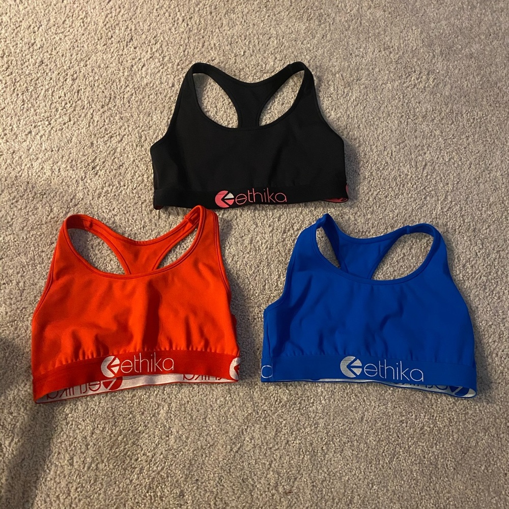 Ethika performance sports bras